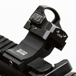 The Advance Micro Reflex Sight is the smallest, lightest red dot in the Bushnell AR Optics family, and packs big performance into a compact package. It projects a 5-MOA dot through rugged optics, and is compatible with a large selection of rifles and semiautomatic pistols, including the MEOPTA standard, which is found on (among others)&nbsp;the Glock® MOS Mount Plate #1. The Bushnell AR Optics Advance Micro Reflex Sight is THE choice for lightweight performance.